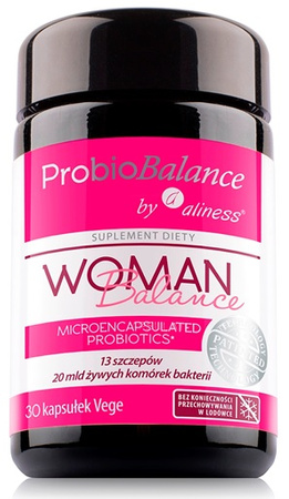 ProbioBalance WOMAN Balance 20 mld. x 30 Kapsułek vege