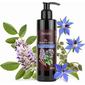 Żel do mycia ciała z lukrecją i ogórecznikiem, 200 ml - Skoczylas
