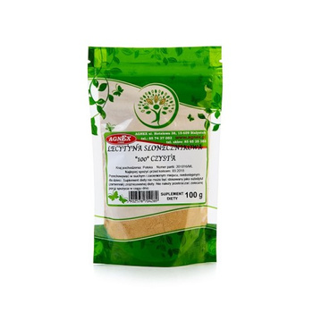 Lecytyna Słonecznikowa '100' Czysta, 100 g - Agnex