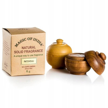 Naturalne perfumy w kremie - Patchouli, 6 g - Shamasa