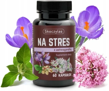 Na stres z ashwagandhą, 60 kaps. vege - Skoczylas