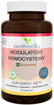 Modulatory Homocysteiny, 60 kaps. vege - Medverita