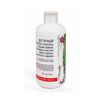Dziegciowy Szampon do Włosów, 300 ml - Vitus