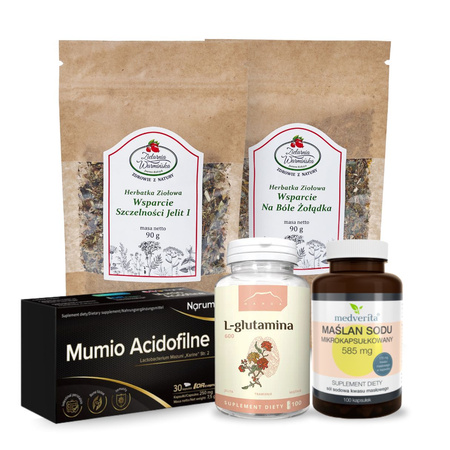 Zestaw WSPARCIE SZCZELNOŚCI JELIT