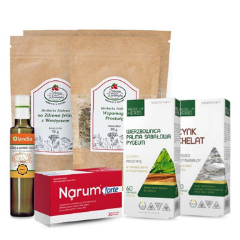 Zestaw WSPARCIE ZDROWIA PROSTATY FORTE