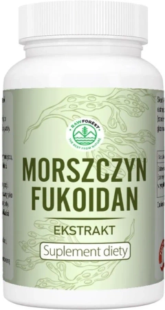 Morszczyn Fukoidan ekstrakt, 120 kaps. - Raw Forest