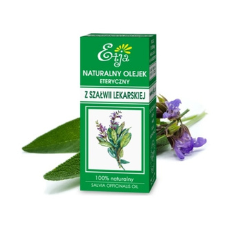 Naturalny Olejek z Szałwii Lekarskiej, 10 ml - Etja