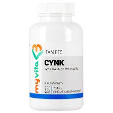 Cynk 15 mg, 250 tabl. - MyVita