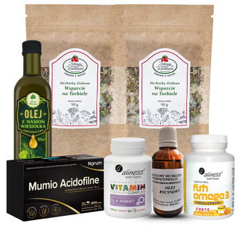 Zestaw WSPARCIE NA TORBIELE FORTE