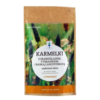 Karmelki z Witaminą C, 80 g - Planta-lek