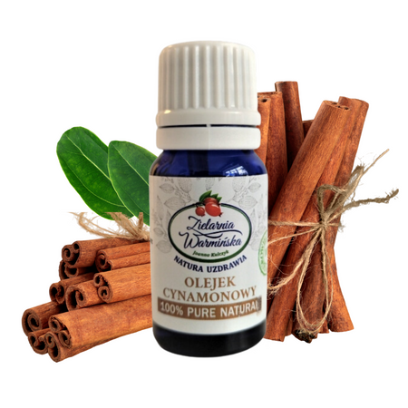100% Naturalny Olejek Cynamonowy, 10 ml