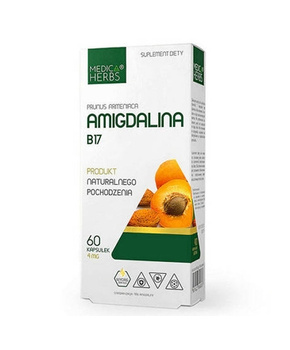 Amigdalina B17 4 mg, 60 kaps. - Medica Herbs
