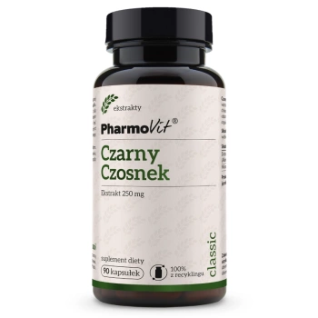Czarny Czosnek 250 mg, 90 kaps. - Pharmovit