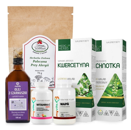 Zestaw WSPARCIE PRZY ALERGII Z PACHNOTKĄ