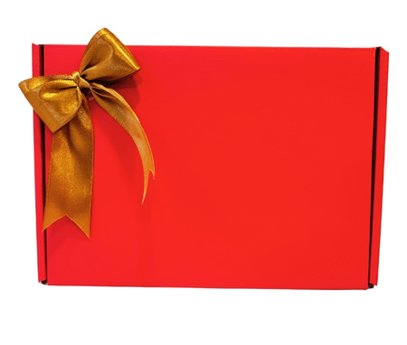 Czerwone pudełko prezentowe