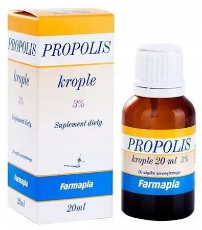 Propolis krople 3%, 20 ml - Farmapia