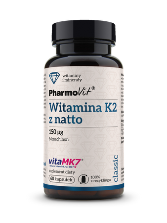 K2 z natto 150 µg 60 kaps | Classic Pharmovit