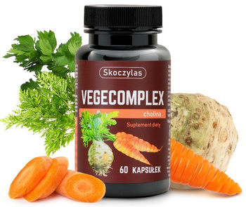 Vegecomplex cholina, 60 kaps. vege - Skoczylas