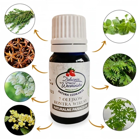  100% Naturalny Olejek 7 Olejków Kontra, 10 ml