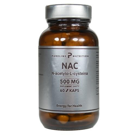 NAC N-acetylocysteina 500 mg - Medfuture WĄTROBA, UKŁAD ODDECHOWY