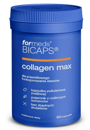 BICAPS Collagen Max, 60 kaps. vege - ForMeds