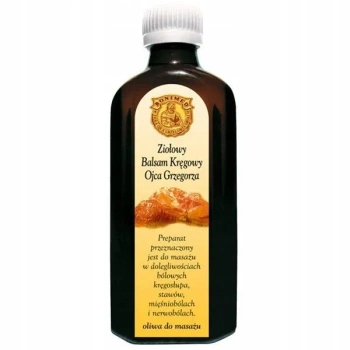 Ziołowy balsam kręgowy Ojca Grzegorza, 100 ml - Bonimed