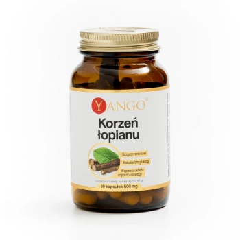 Korzeń Łopianu, 90 kaps. vege - Yango