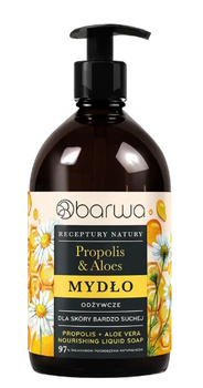 Mydło Propolis + Aloes, 480 ml - Barwa Cosmetics