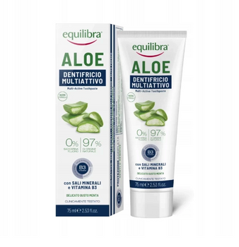 Aloesowa pasta do zębów, 75 ml - Equilibra