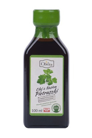 Olej z nasion pietruszki tłoczony na zimno, 100 ml - OlVita 