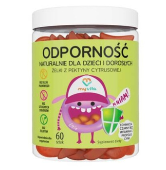 Naturalne Żelki - Odporność, 60 szt. - MyVita