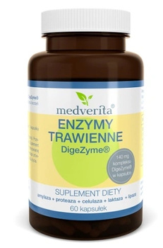 Enzymy Trawienne, 60 kaps. - Medverita