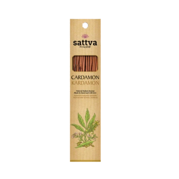 Naturalne Kadzidła Kardamon, 15 szt. - Sattva