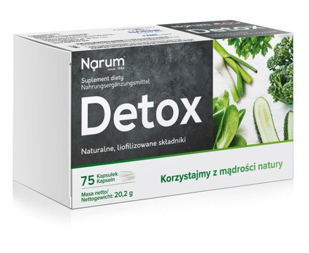 Narum Detox, 75 kaps. - Narum 
