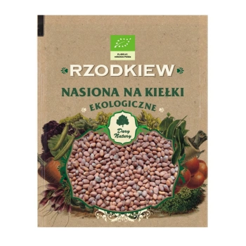 Nasiona na kiełki Rzodkiew, 30 g - Dary Natury