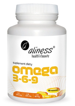 Omega 3-6-9, 90 kaps. - Aliness