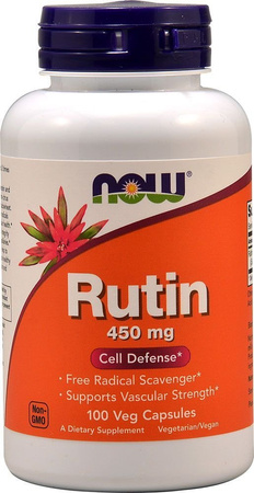 RUTIN NOW FOODS 450 mg ODPORNOŚĆ