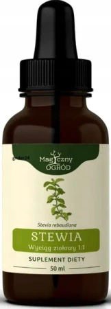 Stewia Wyciąg Ziołowy 1:1, 50 ml - Magiczny Ogród