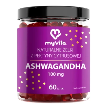 Naturalne Żelki - Ashwagandha, 60 szt. vege - MyVita