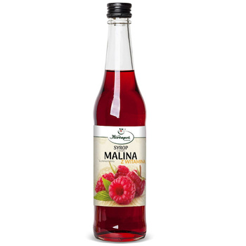 Syrop o smaku Maliny z Witaminą C, 480 ml - Herbapol