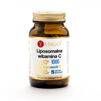 Liposomalna Witamina C 1000, 60 kaps. vege - Yango