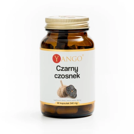 Czarny Czosnek, 90 kaps. vege - Yango 