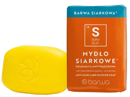 Mydło siarkowe, 100 g - Barwa Cosmetics 