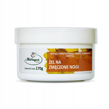 Żel na Zmęczone Nogi, 170 g - Herbapol