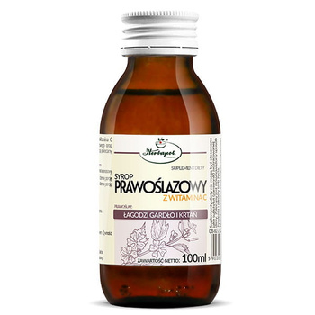 Syrop Prawoślazowy z Witaminą C, 100 ml - Herbapol