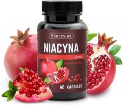 Niacyna z granatem, 60 kaps. vege - Skoczylas
