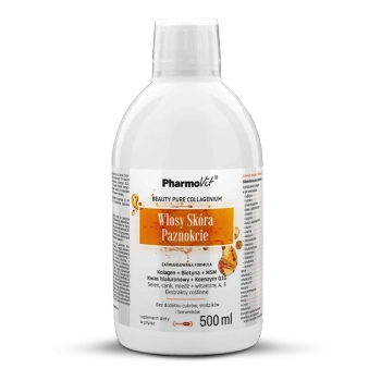Włosy Skóra Paznokcie Zaawansowana formuła, 500 ml - Pharmovit