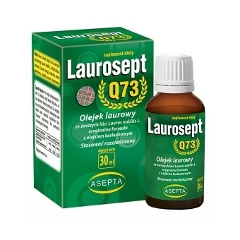 Laurosept Q73 olejek laurowy, 30 ml - Asepta