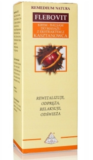 Flebovit Balsam pielęgnujący do nóg, 75 ml - Remedium Natura