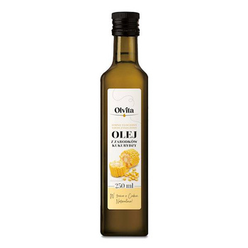 Olej z zarodków kukurydzy, tłoczony na zimno, 250 ml - OlVita